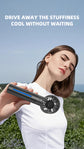 1PC Handheld Mist Spray Fan with 5 Adjustable Levels, USB Fan with Rechargeable 1200mAh, High-Speed Portable Fan.