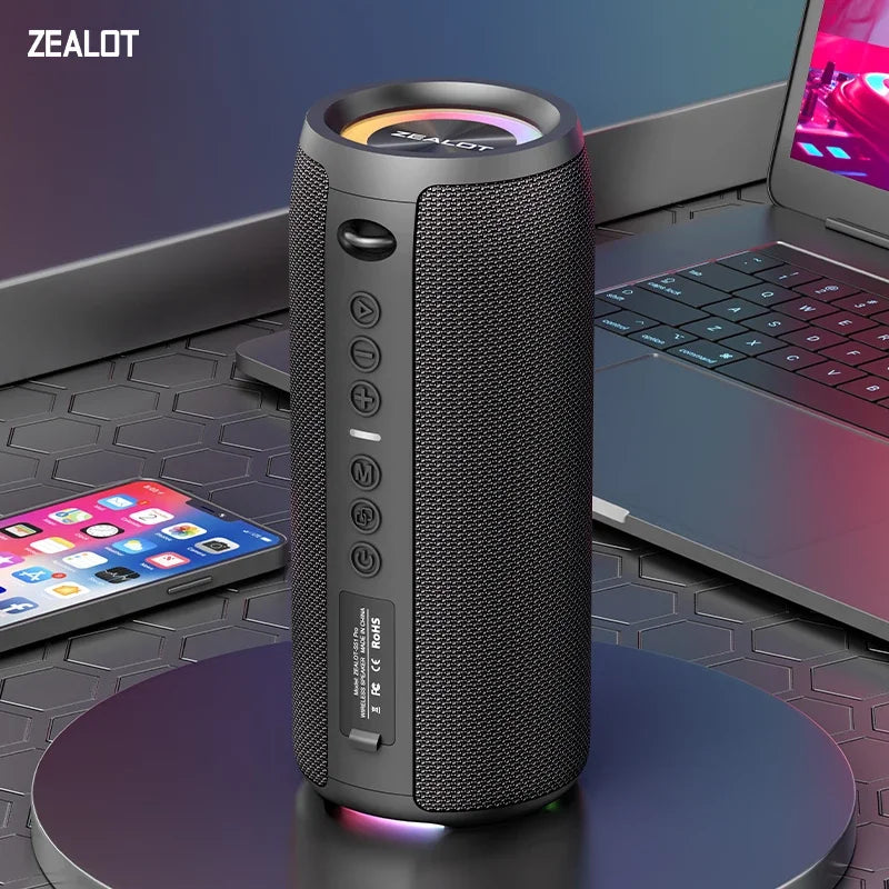 ZEALOT-S51PRO 40W High-power Bluetooth Speaker - ElectronAge