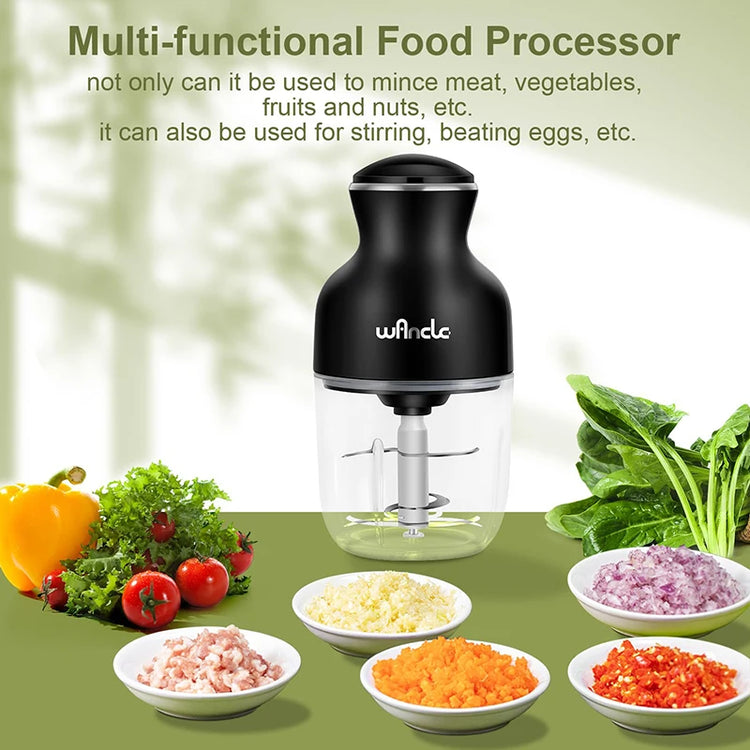 Wancle 0.6L Household Meat Grinder Food Processor - ElectronAge