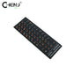1PC Black Keyboard Stickers Russian Language Alphabet For Computer PC Dust Protection Laptop DIY Accessories
