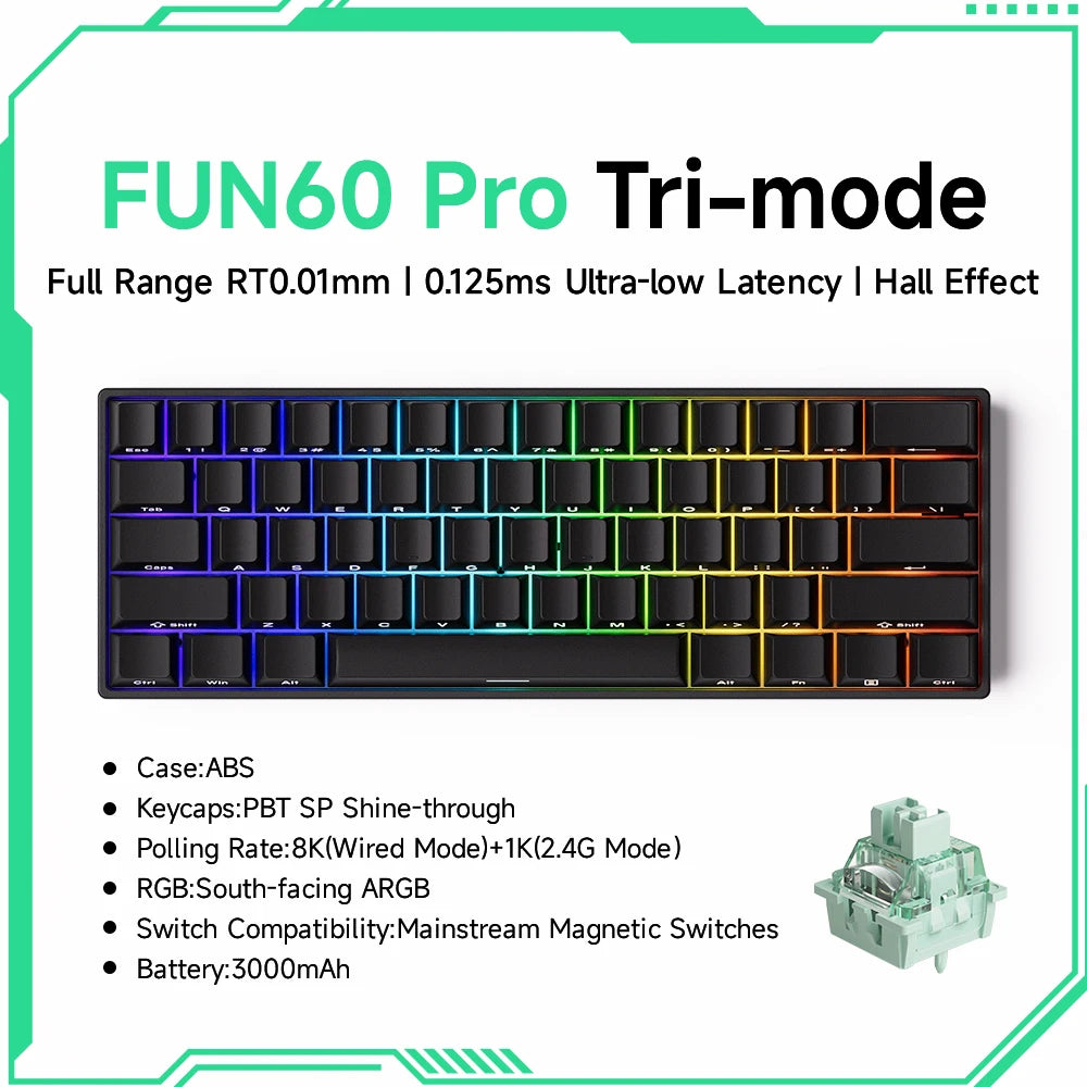 Akko MonsGeek FUN60 Mechanical Keyboard - ElectronAge