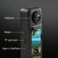 POV FHD Mini Action Camera WiFi Hands-Free Wearable Thumb Sports DV with Touch IPS Screen Portable Body Camcorder