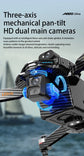 AE60 Ultra GPS Drone Profesional 8K HD Camera 3-axis gimbal Aerial Photography 12KM Obstacle Avoidance FPV Airdrop Fishing Drone