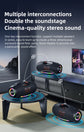 ZEALOT-S89 250W Portable Bluetooth Speaker High Volume Waterproof 48000mAh Wireless TWS Subwoofer Suporrt USB/TF/AUX RGB light.