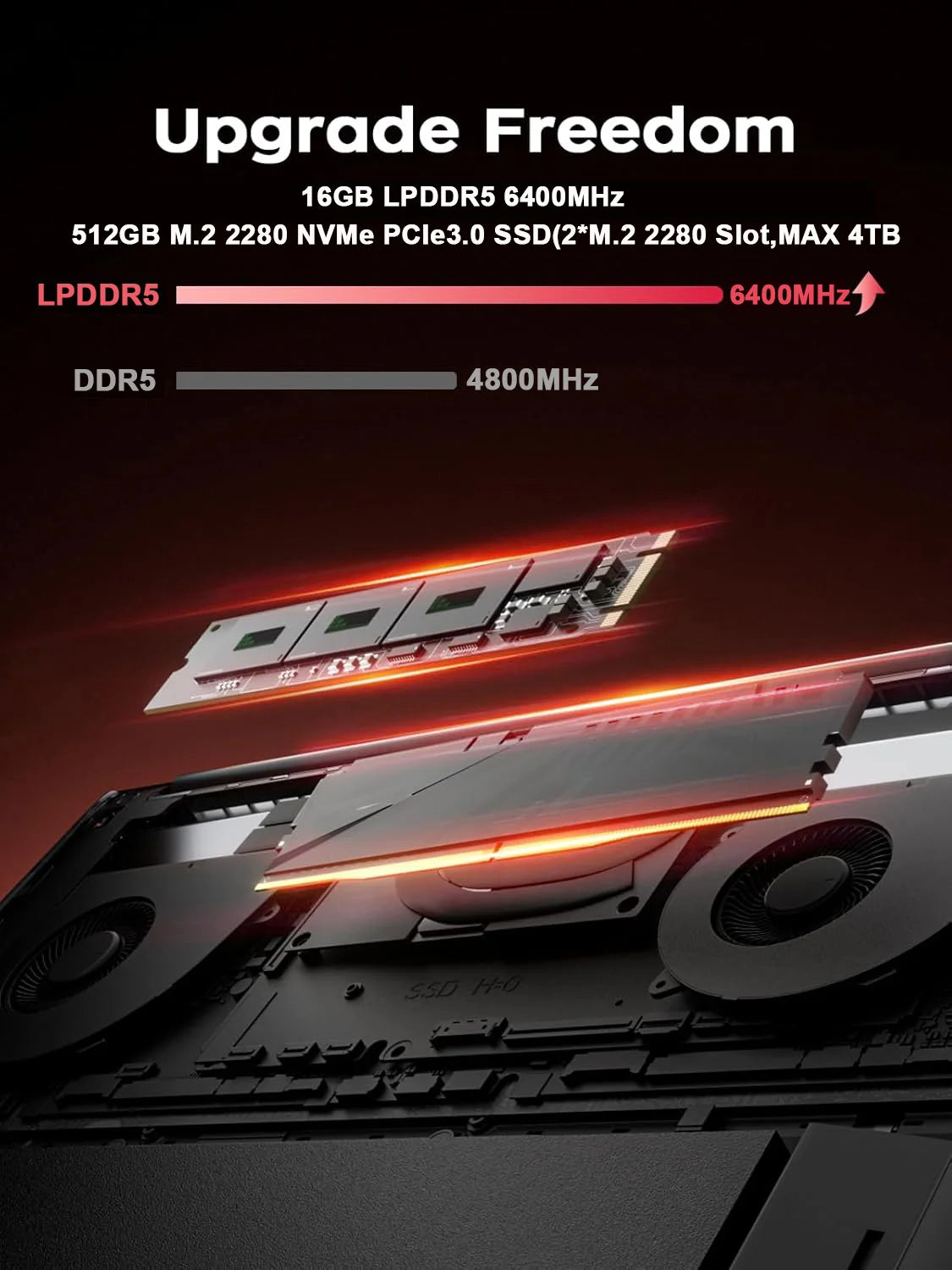 KAMRUI Gaming Laptop 16inch - ElectronAge