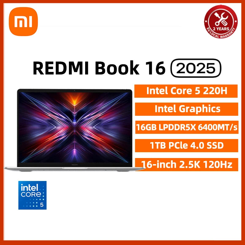 Xiaomi REDMI Book 16 Laptop 2025 - ElectronAge
