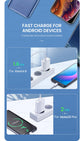 40W PD Fast Charging USB C Charger For iPhone 16 15 14 8 7 Plus 13 12 11 Pro XS Max XR XS X USB Type C Charger Cable Accessories