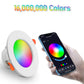 APWIKOGER 1-16PCS 10W Smart LED Downlight Bluetooth Ceiling Lamp