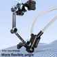 Universal Neck Mount Phone Camera Holder,Magnetic And Clip Compatible With IPhone Samsung 360 Rotation Hands-Free For Video Live