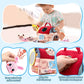 Soft Plush Baby Tissue Box Toys Animals Farm with Sound Montessori Toys Early Education Sensory Toy Boy Girl Infant Newborn Gift
