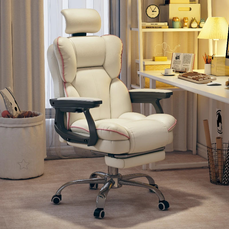 Ergonomic Chair PU Leather - ElectronAge