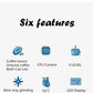 XEOLEO Automatic Coffee Machines 2 In1 Drip LED-Display Electric Bean Coffee Maker Espresso Tea Boiler Drip Mill Beans Grinding