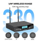 Wireless Microphone G-MARK G320AM Professional UHF 2 Channels Karaoke Mic - ElectronAge