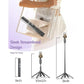Auto Face Tracking Tripod 360 Rotation with Light Phone Tripod Stand Remote Control for Android Phone Selfie Stick Black for Co