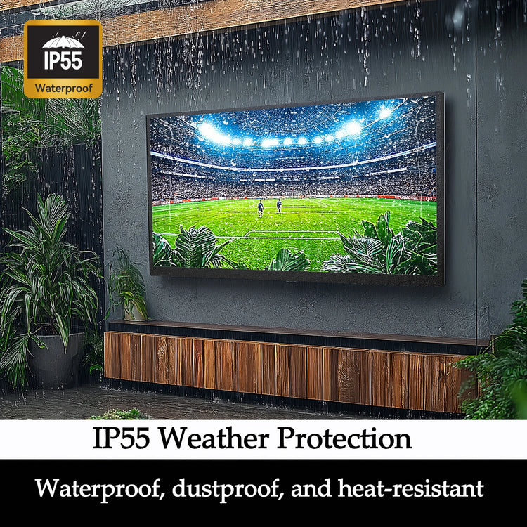 55 Inch Outdoor TV Sun Readable Digital Smart TV - ElectronAge
