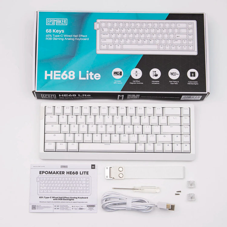 EPOMAKER HE68 Lite Keyboard - ElectronAge