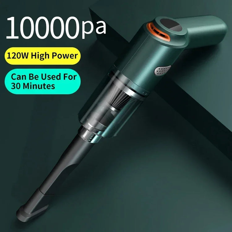 Vacuum Cleaner Handheld 10000Pa Large Suction Car Vacuum - ElectronAge