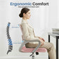 MCQ Fixed Armrest Office Desk Chair - ElectronAge