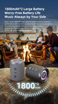 ZEALOT-M5 Magnetic Bluetooth Speaker 2-in-1 Power on Couplet Mini Speaker Macaron Color Dual Channel RGB Light Bluetooth 5.4