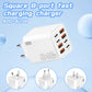 Xiaomi 240W Multi Port Charger PD Smartphone Fast Charging 4USB4 Type-C Charging Head European and American Standard Adapter