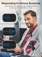 XMSJ 3-in-1 Wireless Lavalier Mics - ElectronAge