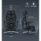 Ergonomic Gaming Chair with Adaptive Lumbar Support - ElectronAge