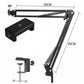 Roreta Flexible Arm Tripod For Phone Stand Table Folded Anchor Online Desktop Laptop Video Live Overhead Shot Photography