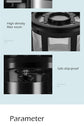 XEOLEO Automatic Coffee Machines 2 In1 Drip LED-Display Electric Bean Coffee Maker Espresso Tea Boiler Drip Mill Beans Grinding