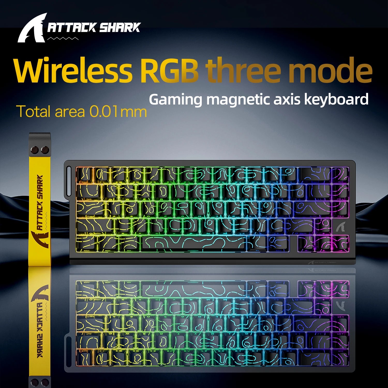 X68HE ATTACK SHARK Magnetic Gaming Keyboard - ElectronAge