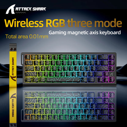 X68HE ATTACK SHARK Magnetic Gaming Keyboard - ElectronAge