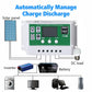 1200W Solar Panel Charger with 100A Controller Dual USB 12V Battery Charging System for Outdoor Camping Car Yacht RV Hiking