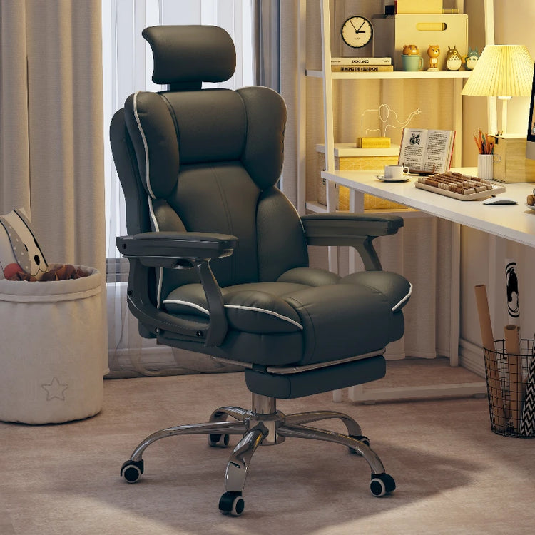 Ergonomic Chair PU Leather - ElectronAge