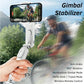 Q09 Selfie Stick Mini Tripod Handheld Stabilizer With Three-Color Fill Light 360°Rotating Aluminium Alloy Rod for Smartphones