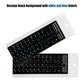 1PC Black Keyboard Stickers Russian Language Alphabet For Computer PC Dust Protection Laptop DIY Accessories