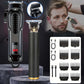 Professional Cordless Hair Clipper Set for Barbers T-Blade Shaver Men&