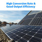 1200W Solar Panel Charger with 100A Controller Dual USB 12V Battery Charging System for Outdoor Camping Car Yacht RV Hiking