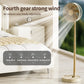 USB Foldable Portable Fan with 8inch 4 Speeds ＆ Timing, Battery Operated Mini Floor Fan for Bedroom, Indoor or Outdoor,Table Fan