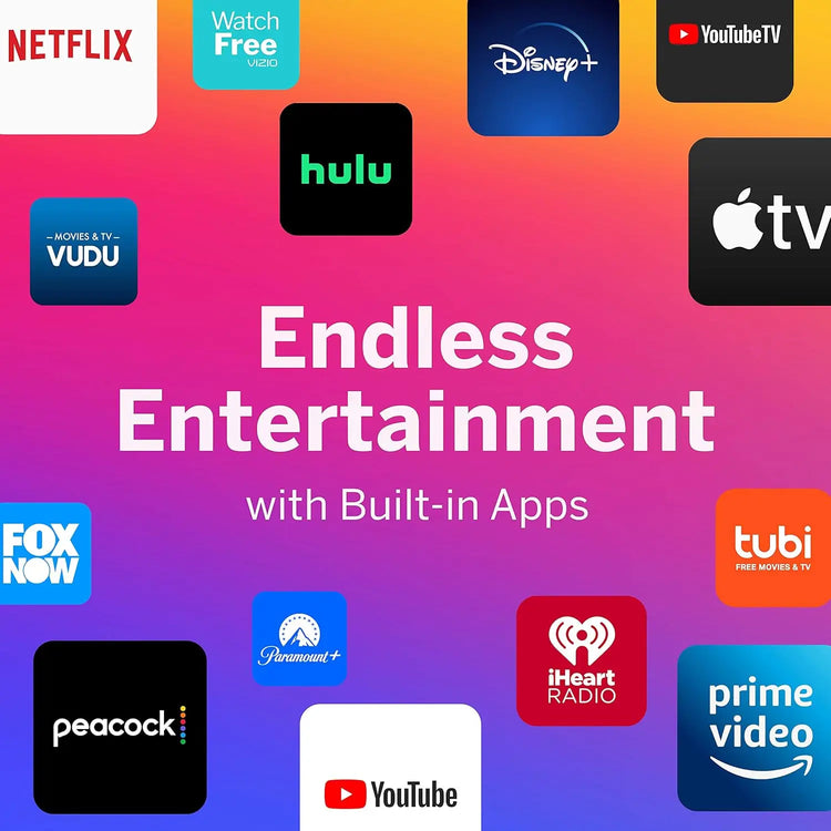 65 Inch 4K Smart TV with AirPlay & Chromecast - ElectronAge