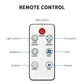 Smart Ceiling Fan with LED Light & Remote Control E27 Convertible Base for Living Room Home Decor Auto Speed Adjust