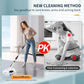 2025 Electric Rotating Floor Scrubber, Rechargeable Cleaning Brush, Shower Floor Scrubber, with 9 Brush Heads, 2H Power Dual Spe