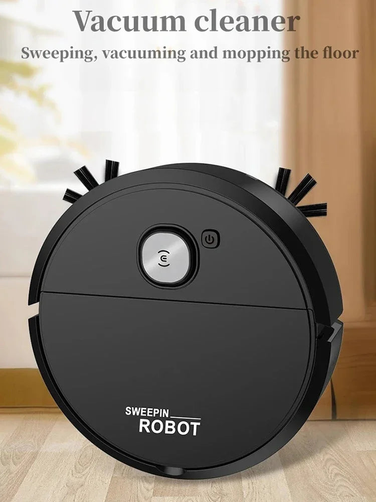 XMSJ 2026 3-in-1 Strong Suction Smart Sweeping Robot - ElectronAge