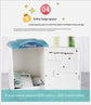 Banknote fingerprint deposit box Electronic ATM Coin deposit box Cash safe Large space bank Children&