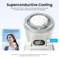 Vention Superconductive Cooling 100 High-speed Handheld Fan 13000 RPM Turbo LED Digital Display Foldable Portable Outdoor Fan
