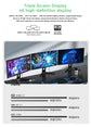 Topton OcuLink Mini PC Gamer AMD Ryzen AI 9 HX 370 7 PRO 360 8845HS USB4 2x2.5G LAN 2xPCIe4 Mini NUC Computer Windows 11 WiFi6E