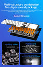 Topton 12.3 Inch Touch Screen Monitor Gaming Mechanical Keyboard Portable for Phone Tablet Mini PC Desktop Windows Mac Android