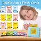 2 in 1 Talking Flash Cards & LCD Writing Tablet English Interactive Learning Machine Education Toy Gift for Boys Girls Toddler