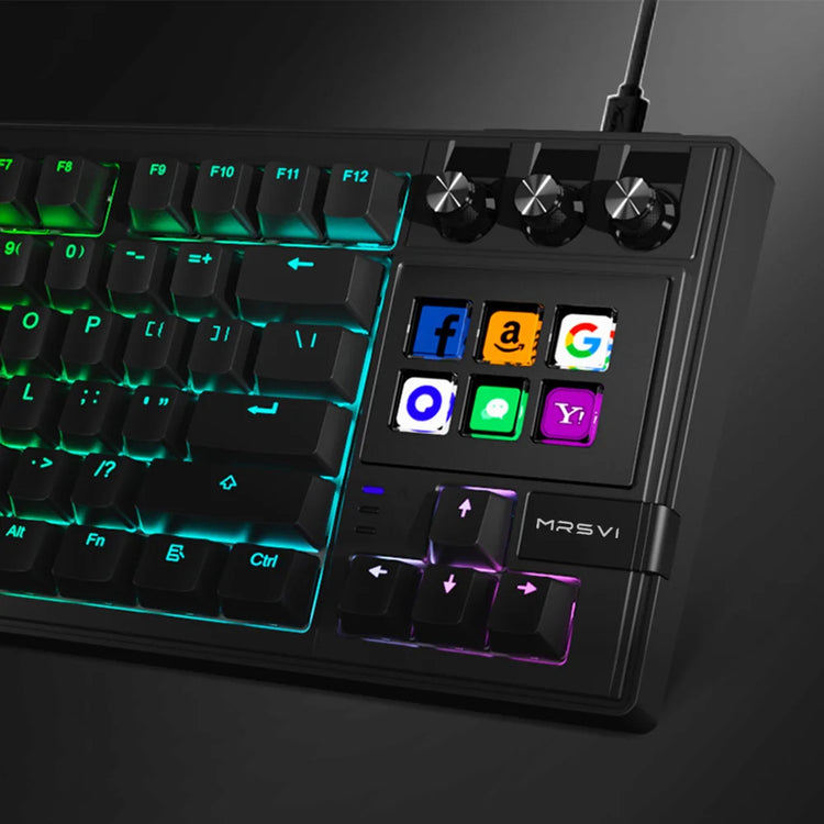 MRSVI K1 PRO Visual LCD AI Keyboard - ElectronAge