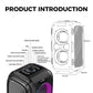 W-KING 250W PEAK Large Bluetooth Speaker - ElectronAge