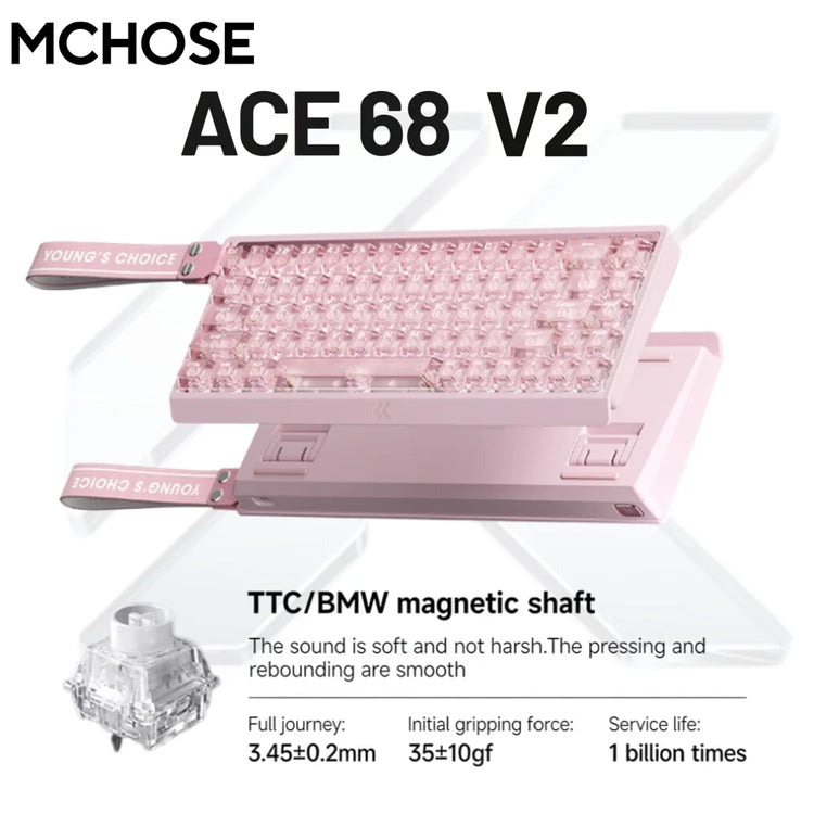 MCHOSE ACE68 V2 gaming keyboard - ElectronAge