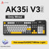 Ajazz AK35I V3/V4 MAX Tri-mode Wired Bluetooth Wireless Gaming Keyboard - ElectronAge